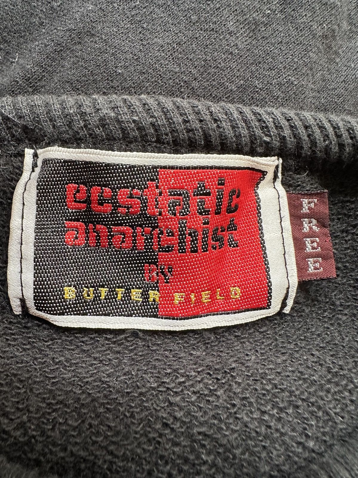 A.F.F.A. 1990s Ecstatic Anarchy by Butter Field logo sweatshirt Size US M / EU 48-50 / 2 - 8 Thumbnail