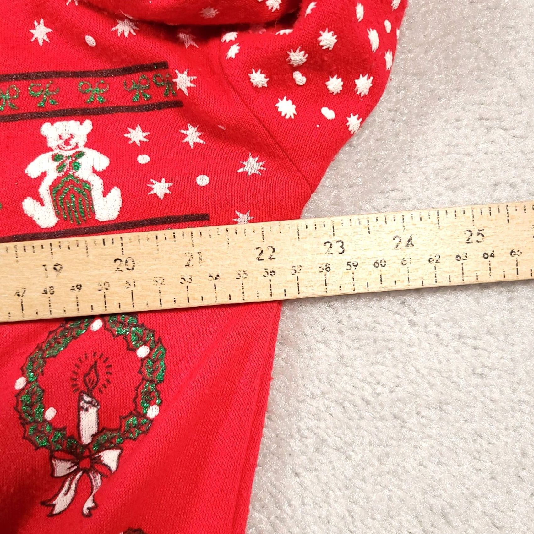 Vintage VINTAGE Grandma Christmas Sweater Teddy Bear Womens Large Red Acrylic USA Made Sweater Pullover Knit Mens? Womens Size L / US 10 / IT 46 - 5 Thumbnail