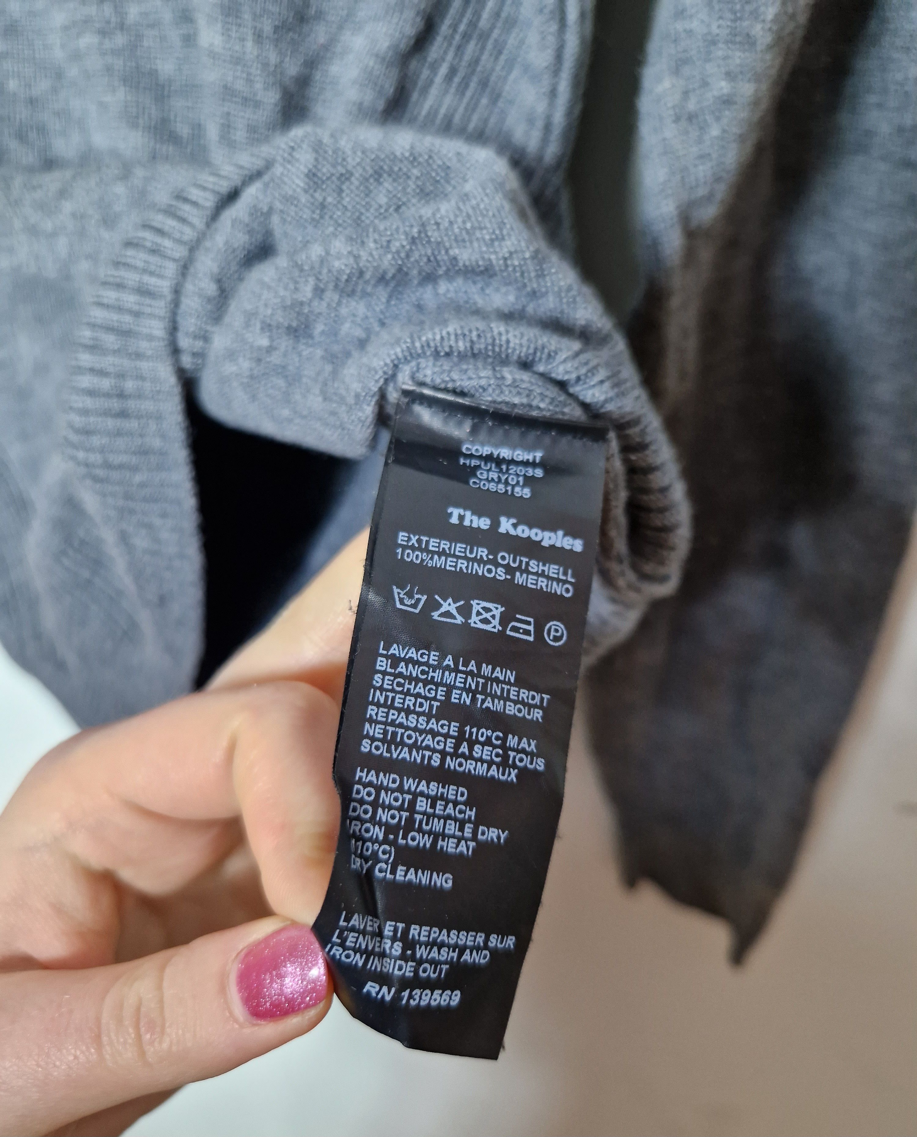 The Kooples The Kooples merino wool sweater Size US XS / EU 42 / 0 - 6 Thumbnail