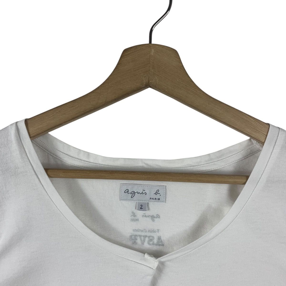 Designer × agnes b. AGNES B tshirt d artiste asvp art printed women tee Size S / US 4 / IT 40 - 5 Thumbnail