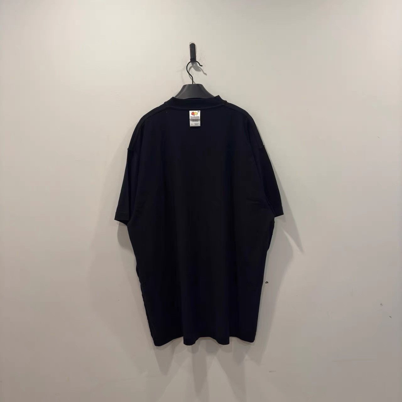 Balenciaga Balenciaga 23 New Embroidery Mirror Logo Short Sleeve K28 Size US M / EU 48-50 / 2 - 2 Thumbnail