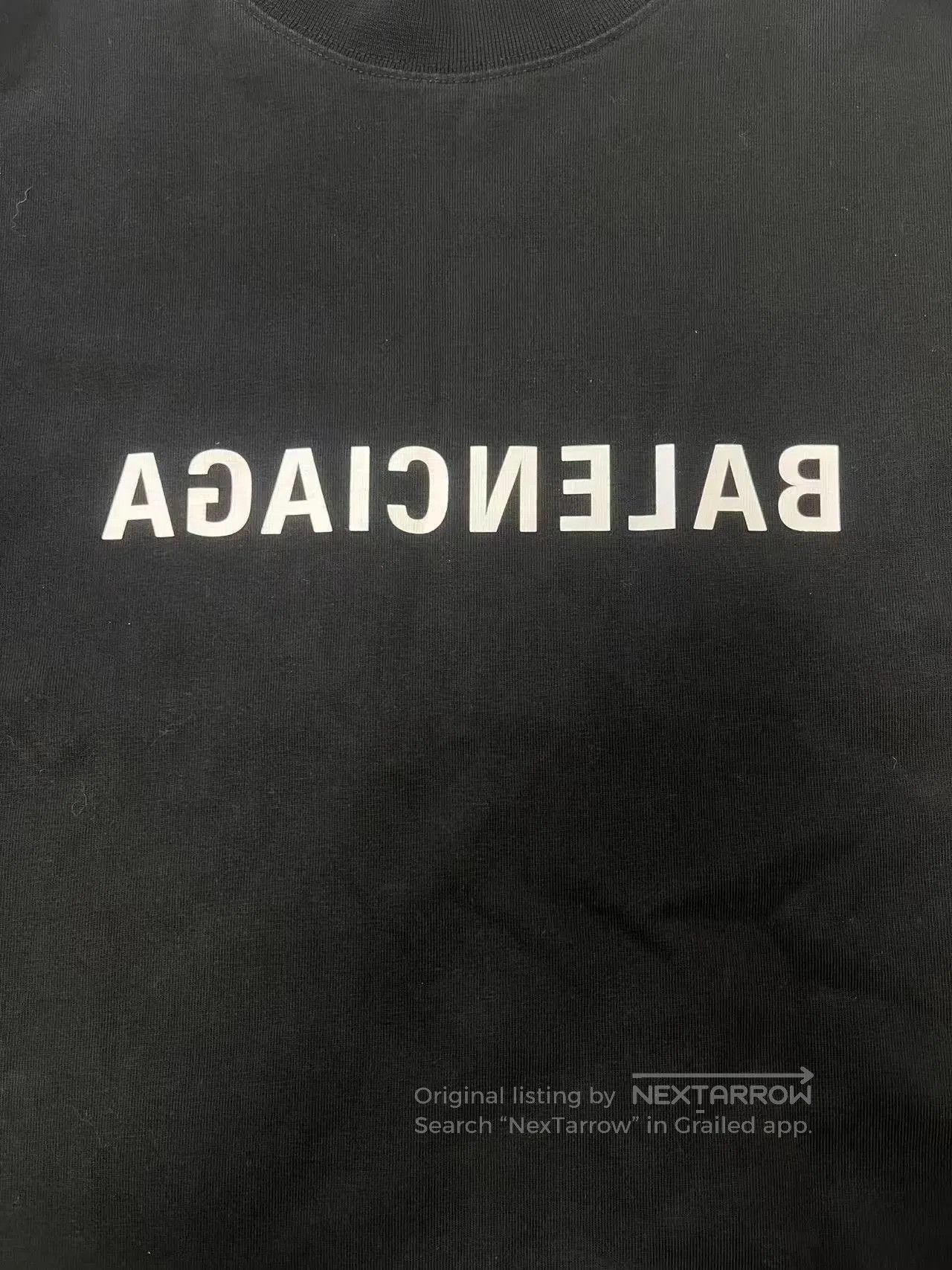 Balenciaga Balenciaga Logo Print Oversized Unisex T-Shirt. Size US M / EU 48-50 / 2 - 3 Thumbnail