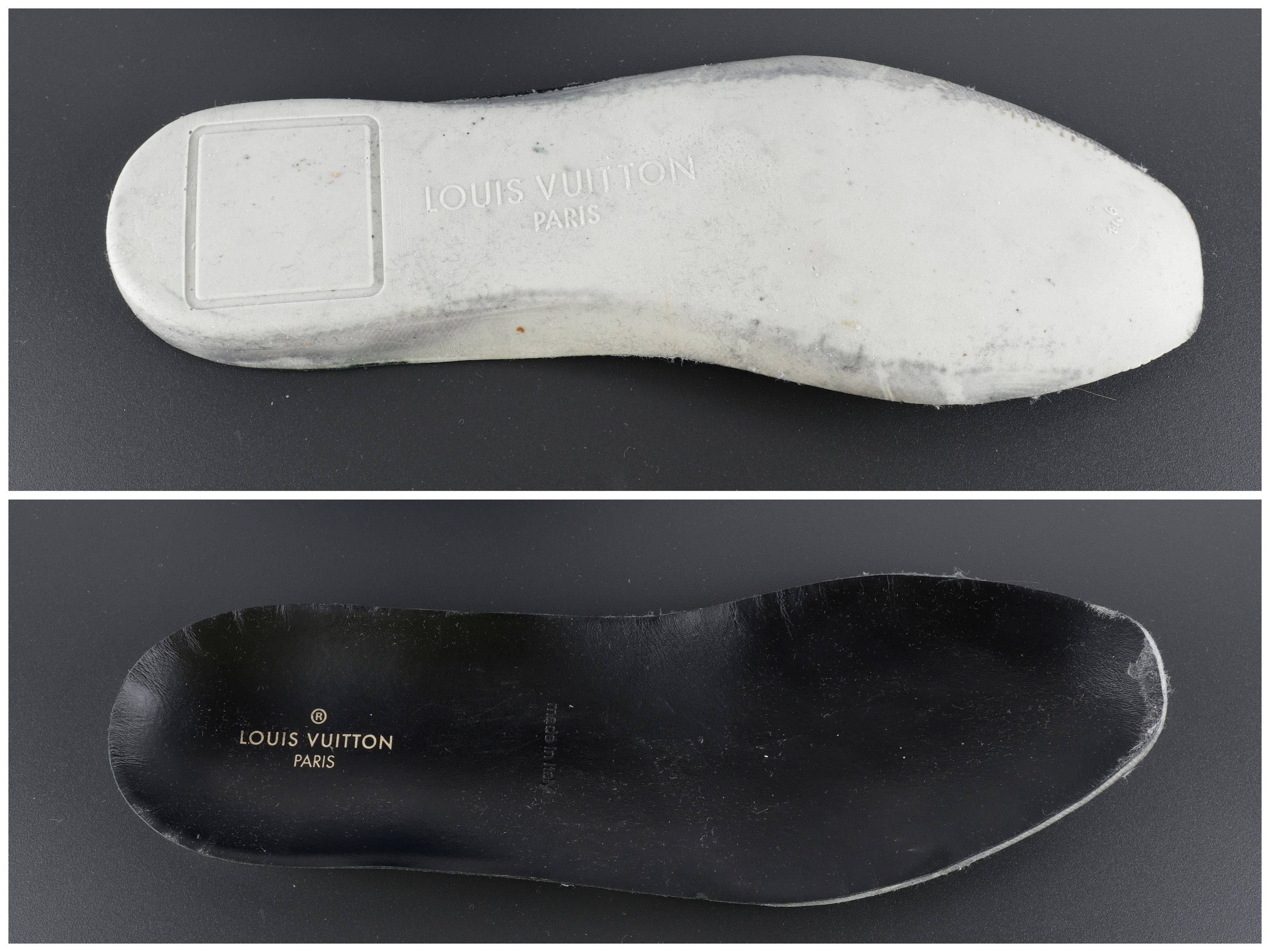 Louis Vuitton Louis Vuitton Calfskin Zig Zag Black Blue Sneakers Size US 11 / EU 44 - 16 Thumbnail