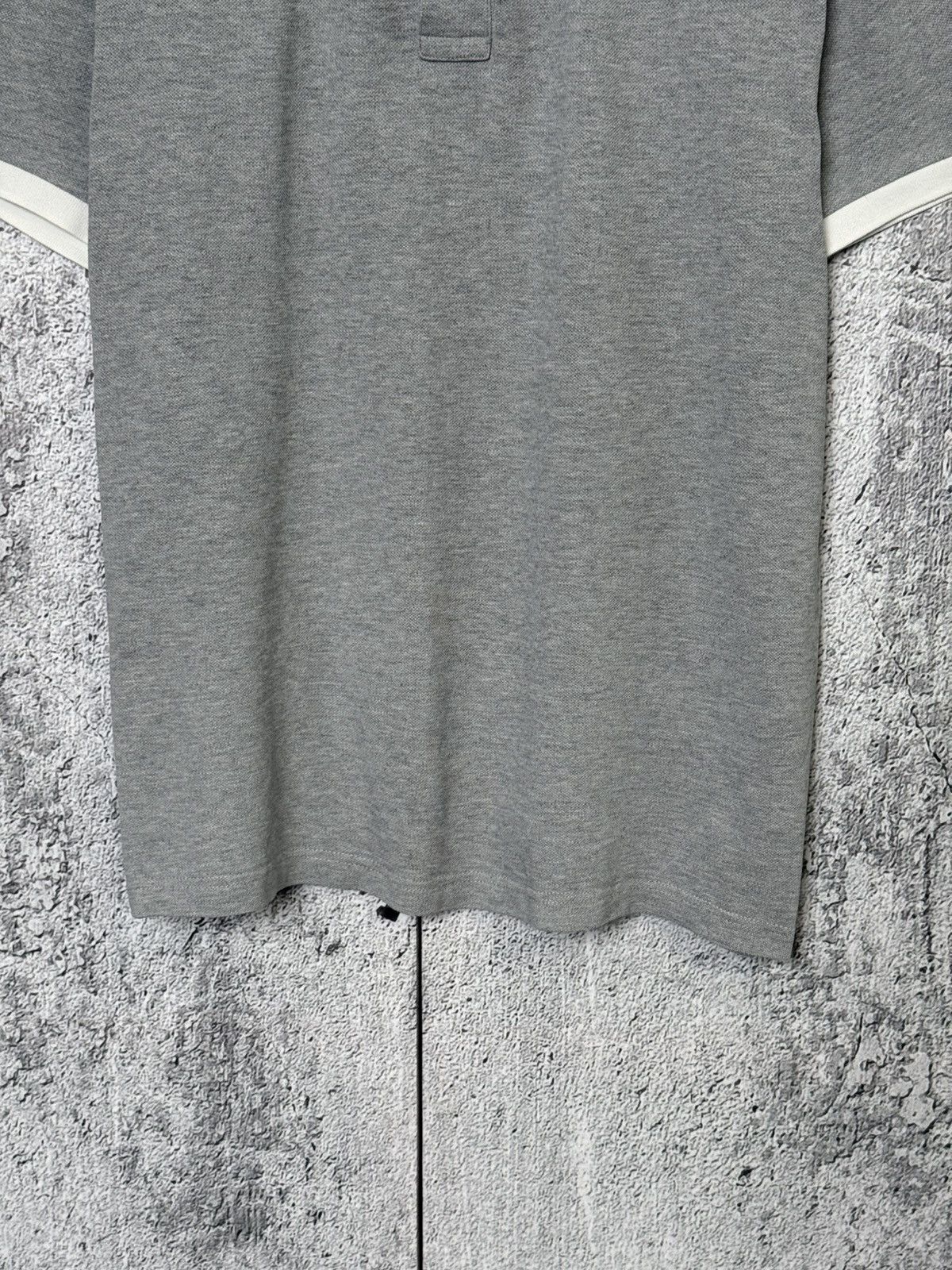 Moncler Moncler Maglia Polo Manica Corta Gray Short Sleeve Shirt Size US XL / EU 56 / 4 - 7 Thumbnail