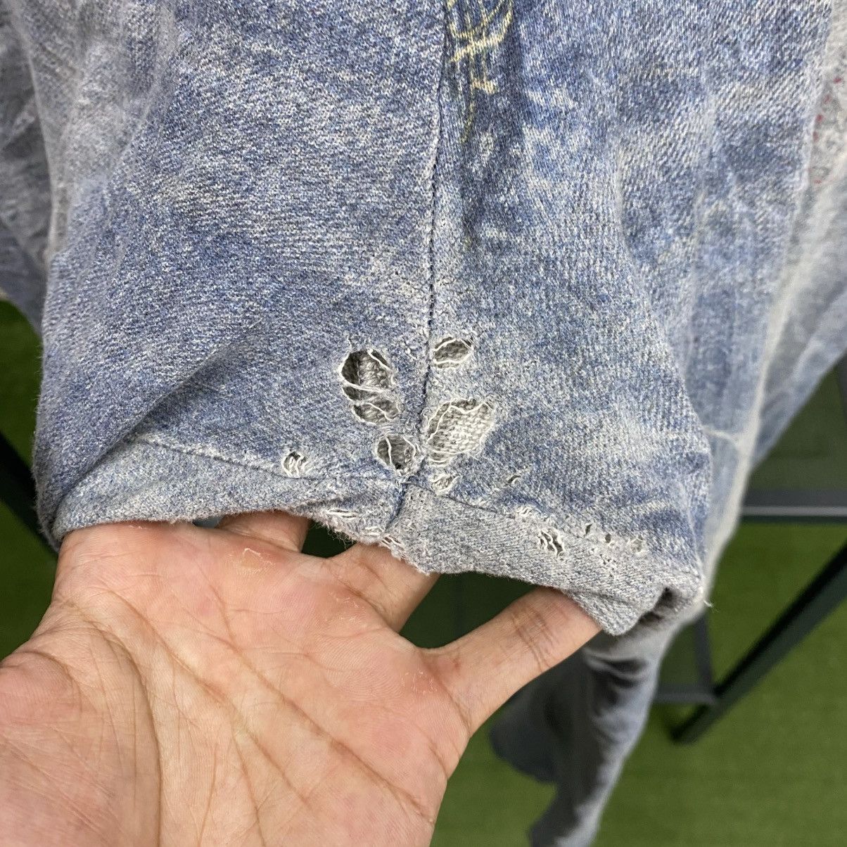 Hysteric Glamour × If Six Was Nine × Japanese Brand PunkDesignBondage Sweatpants Hysteric Glamour Japan Distress Size US 32 / EU 48 - 9 Thumbnail