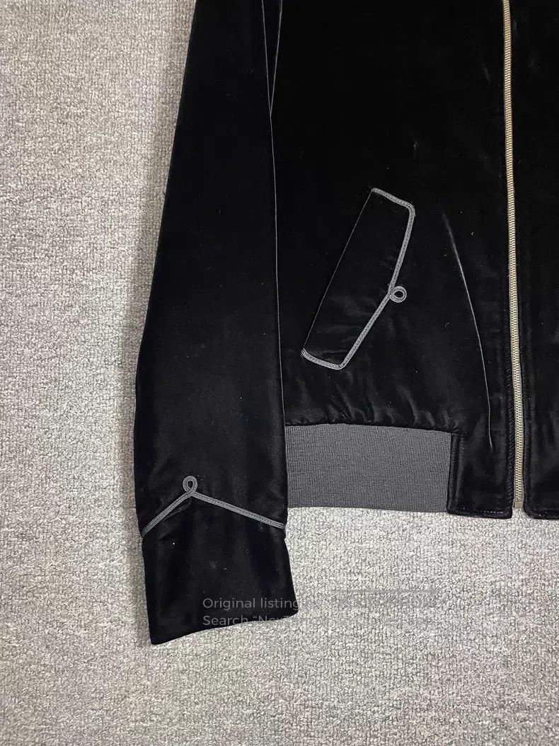 Saint Laurent Paris Saint Laurent Paris Black Velvet Court Jacket Size US S / EU 44-46 / 1 - 2 Thumbnail