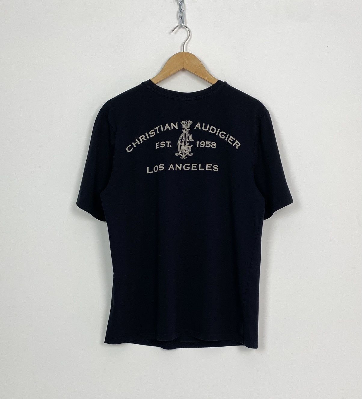 Hysteric Glamour Christian Audigier Big Skull Graphic Print T-Shirt Black Top Size US L / EU 52-54 / 3 - 10 Thumbnail