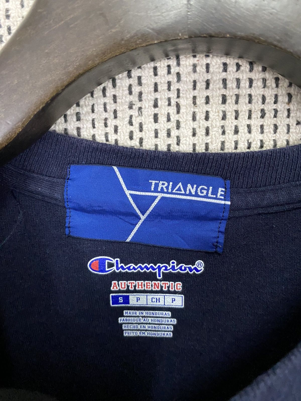 Champion × Japanese Brand × Vintage Champion x triangle tshirt marylin Size US S / EU 44-46 / 1 - 2 Thumbnail