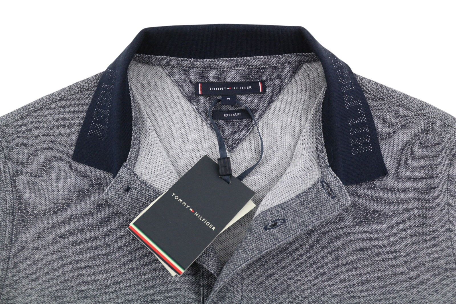 Tommy Hilfiger MONOTYPE TWO TONES M Desert Sky Short Sleeve 87695 Size US M / EU 48-50 / 2 - 4 Thumbnail