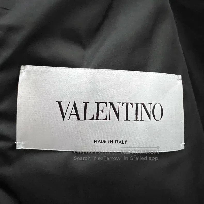 Valentino Valentino Black big logo hooded jacket Size S / US 4 / IT 40 - 3 Thumbnail