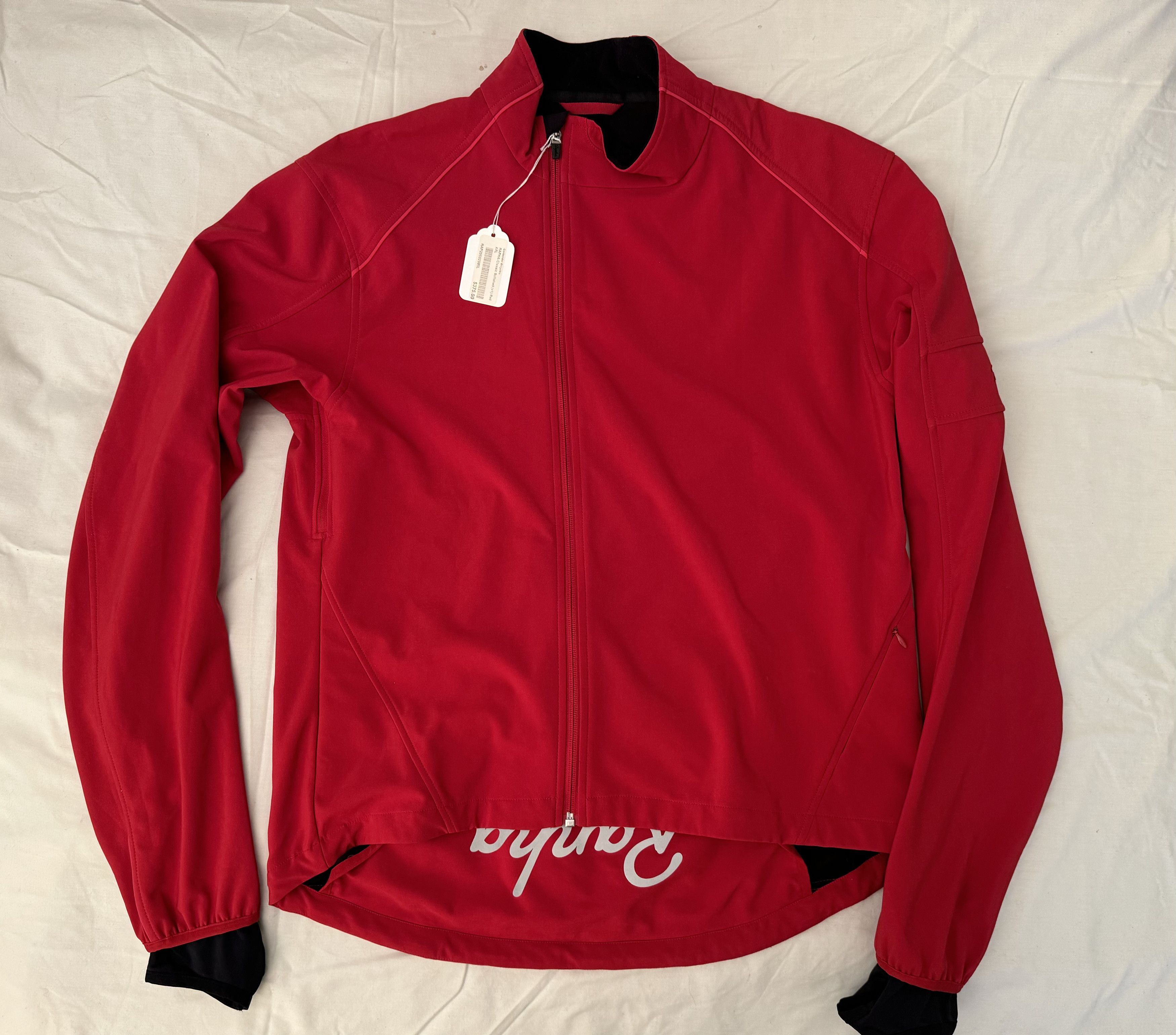 image of Rapha Classic Softshell Jacket in Red, Men's (Size 2XL)