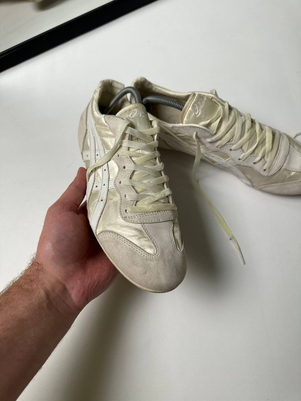 Onitsuka Tiger VNTG Japanese Suede Leather Asics Onitsuka Tiger Satin Silk Size US 7.5 / EU 40-41 - 3 Thumbnail