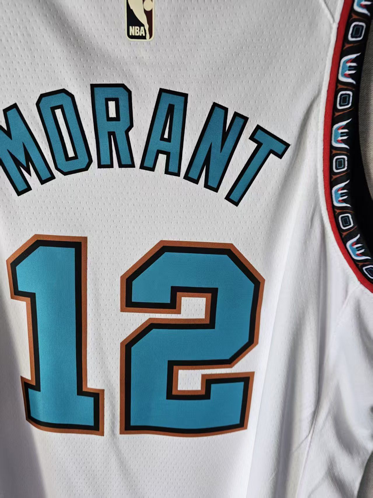 NBA Memphis Grizzlies #12 Ja Morant Jersey Home Size US M / EU 48-50 / 2 - 4 Thumbnail