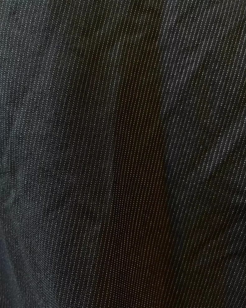 Comme des Garcons Comme Des Garcons size M Black striped suit cropped pants Size 26" / US 2 / IT 38 - 3 Thumbnail