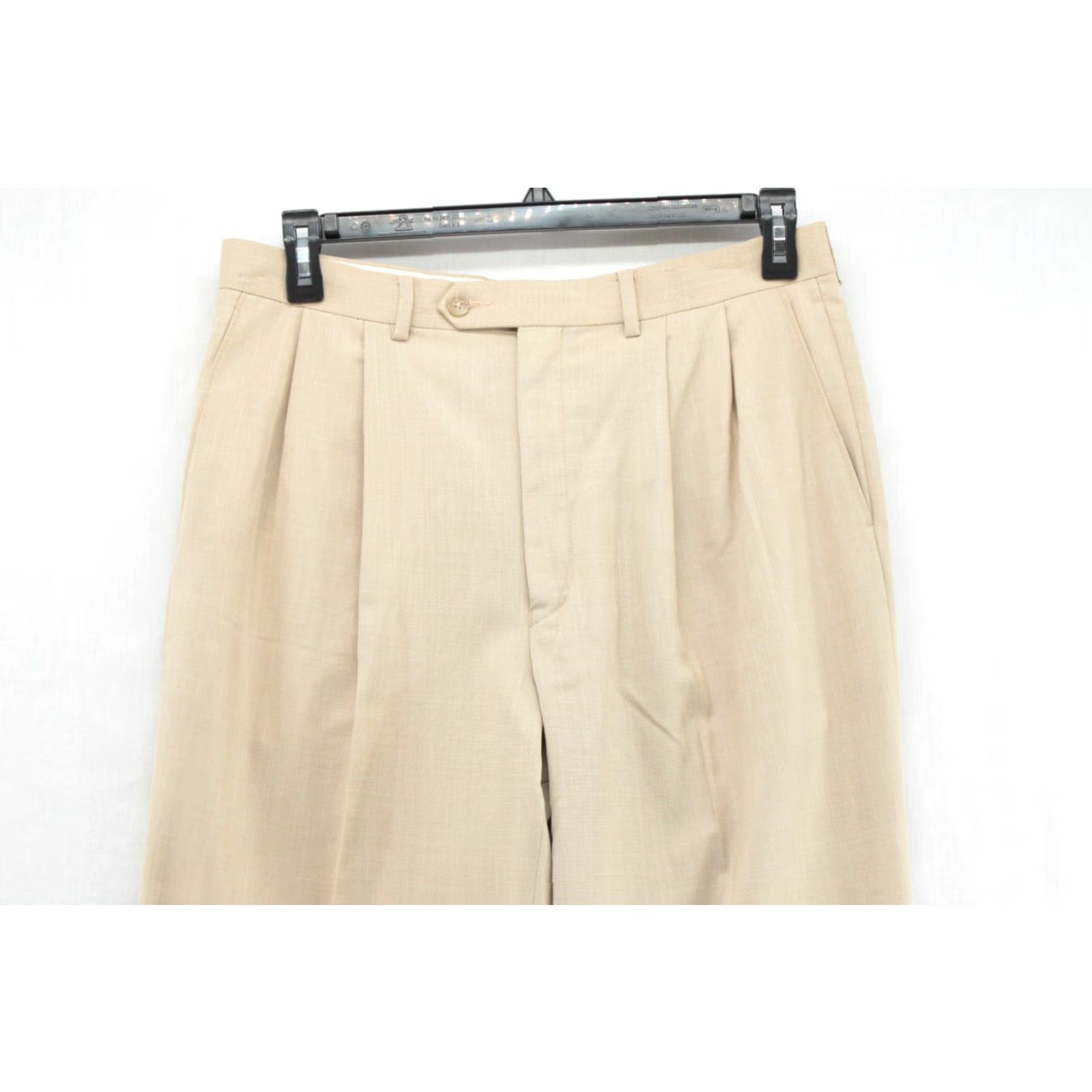 Ralph Lauren Ralph Lauren Dress Pants 34x32 Beige Tan Pleated Stright Leg Cuffed Preppy Men's Size US 34 / EU 50 - 2 Thumbnail