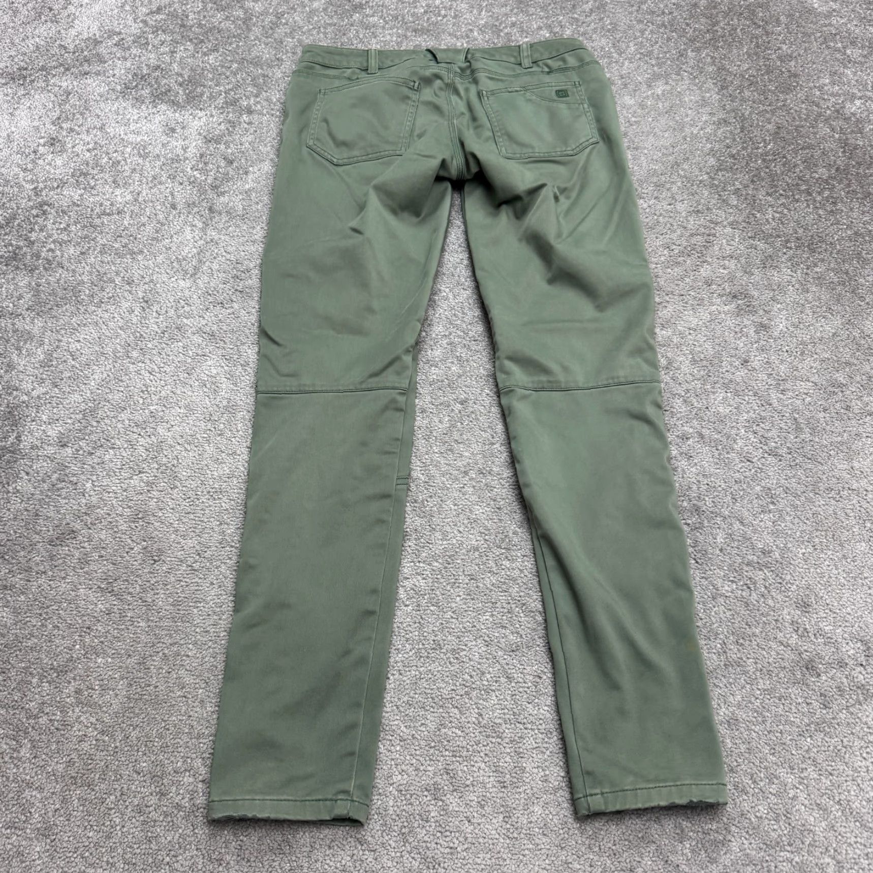 Vintage 5.11 Tactical Wyldcat Slim Fit Skinny Pants Women 8 Long Green Ankle Zip Outdoor Size 30" / US 8 / IT 44 - 2 Thumbnail