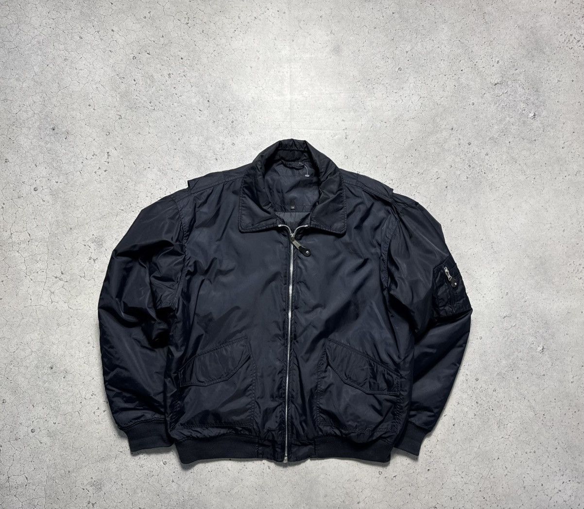 Vintage Pilot Bomber Jacket Vintage Size 54 Size US L / EU 52-54 / 3 - 1 Thumbnail