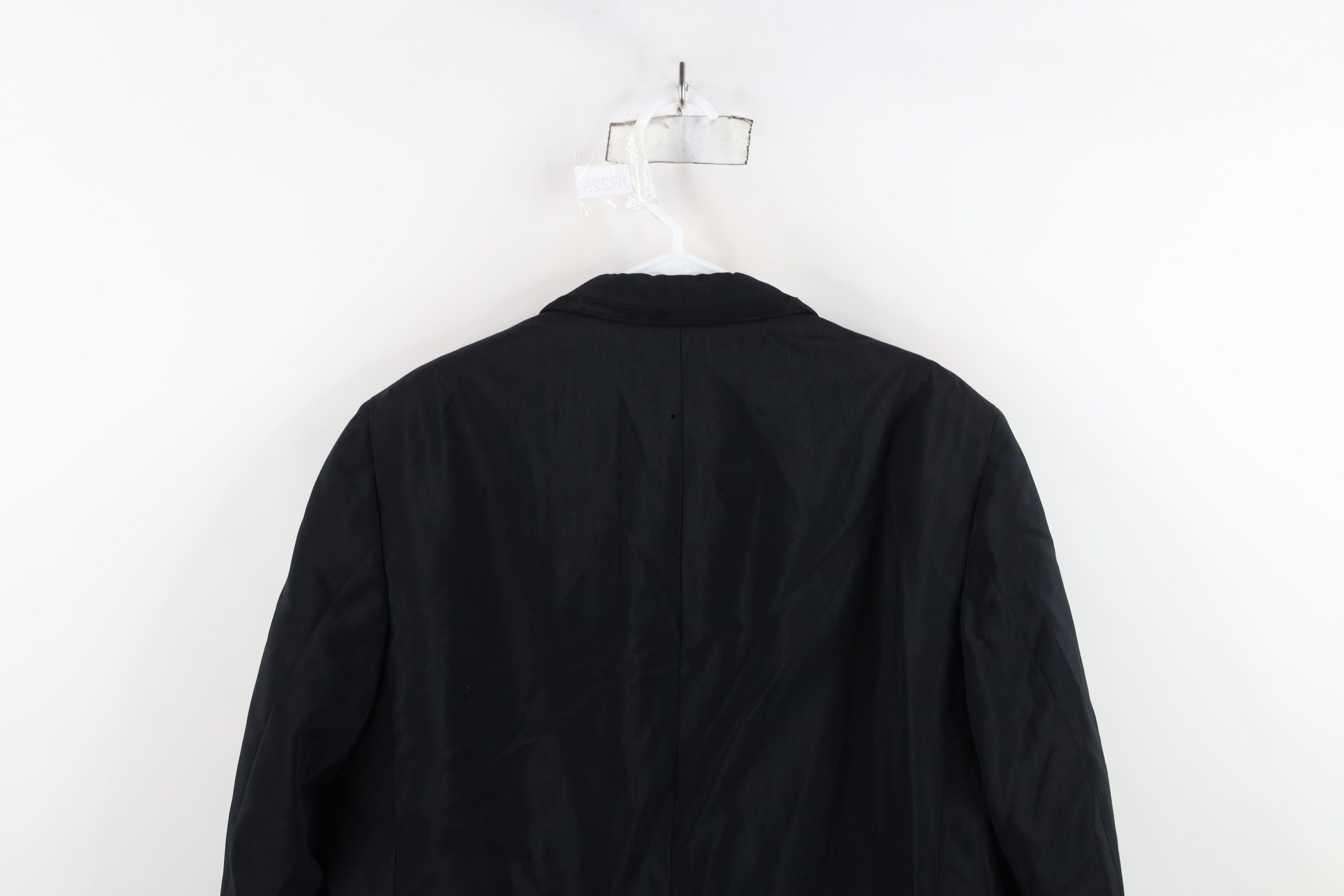 Vintage Vintage 60s Tailored Satin Trim Tuxedo Prom Suit Jacket USA Size US XXL / EU 58 / 5 - 17 Thumbnail