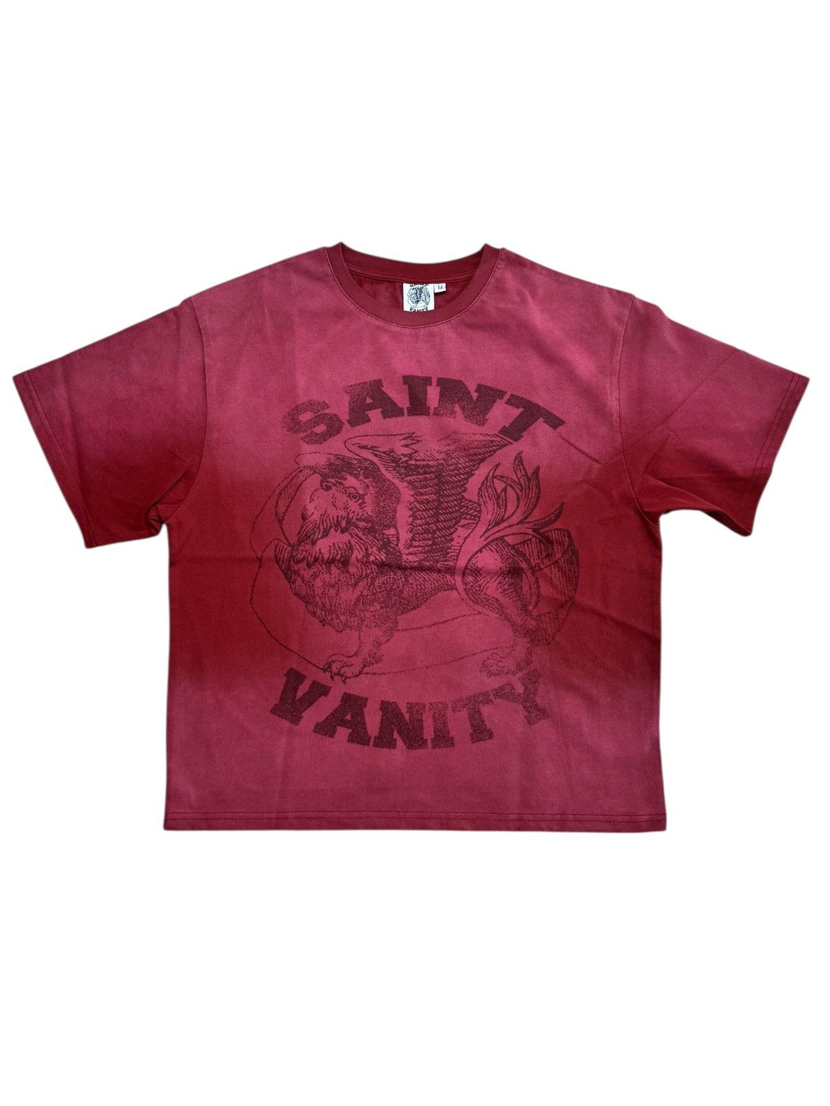 Saint Vanity Saint vanity red dissolve griffin t shirt SIZE MEDIUM Size US M / EU 48-50 / 2 - 1 Thumbnail