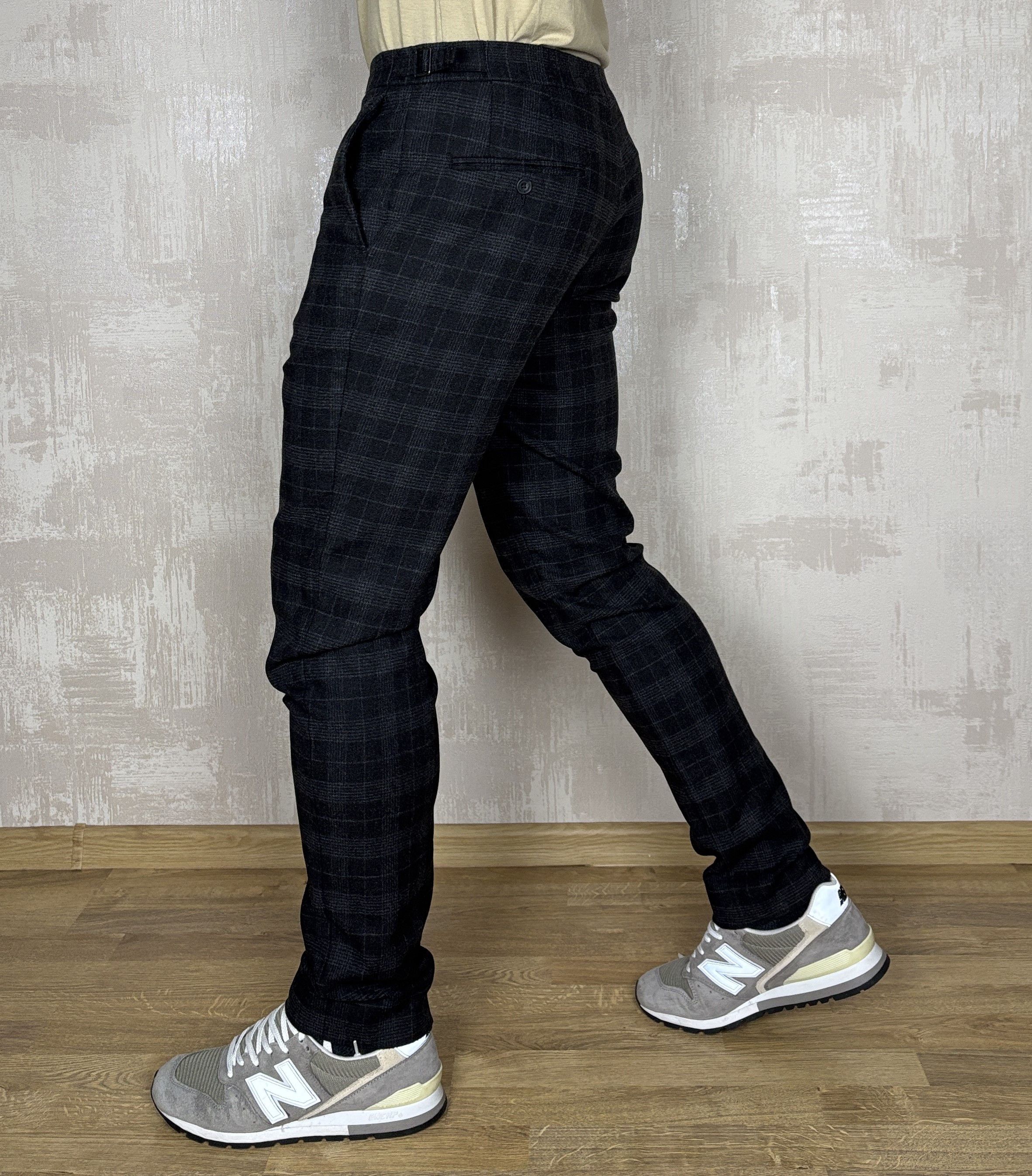Reiss Reiss Rodney Plaid Wool Blend Pants Check Trousers 34 inch Size US 34 / EU 50 - 5 Thumbnail
