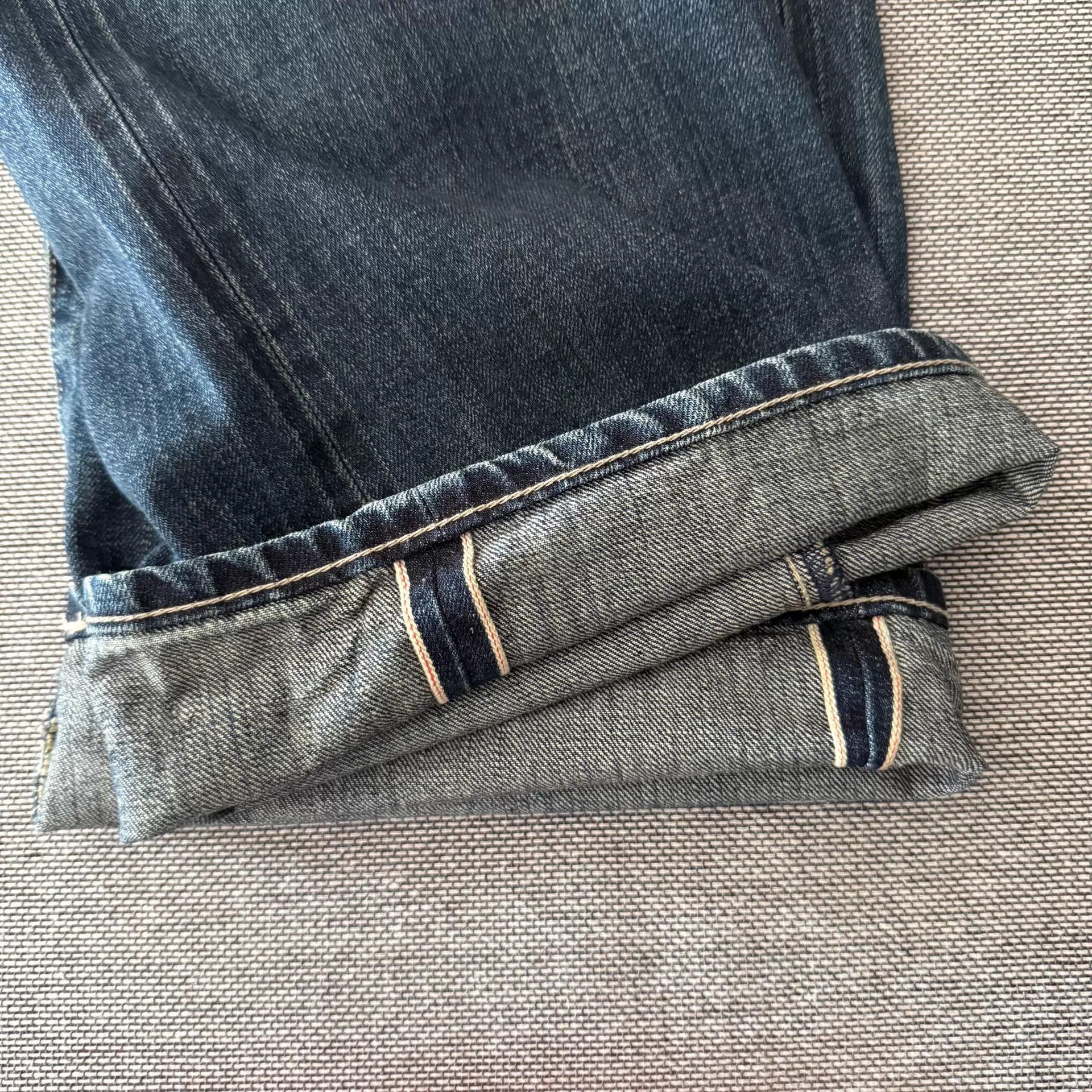 Neighborhood Neighborhood 25ss Dp-Wide Washed Distressed Jeans Size L Size US 34 / EU 50 - 5 Thumbnail