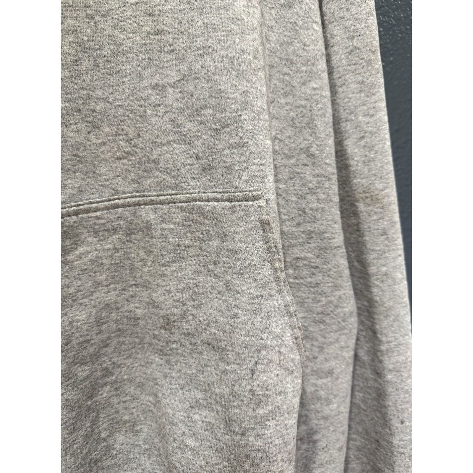 Nike VINTAGE Nike Center Check Swoosh Gray Hoodie Men XL 90s Mens Pullover Size US XL / EU 56 / 4 - 6 Thumbnail