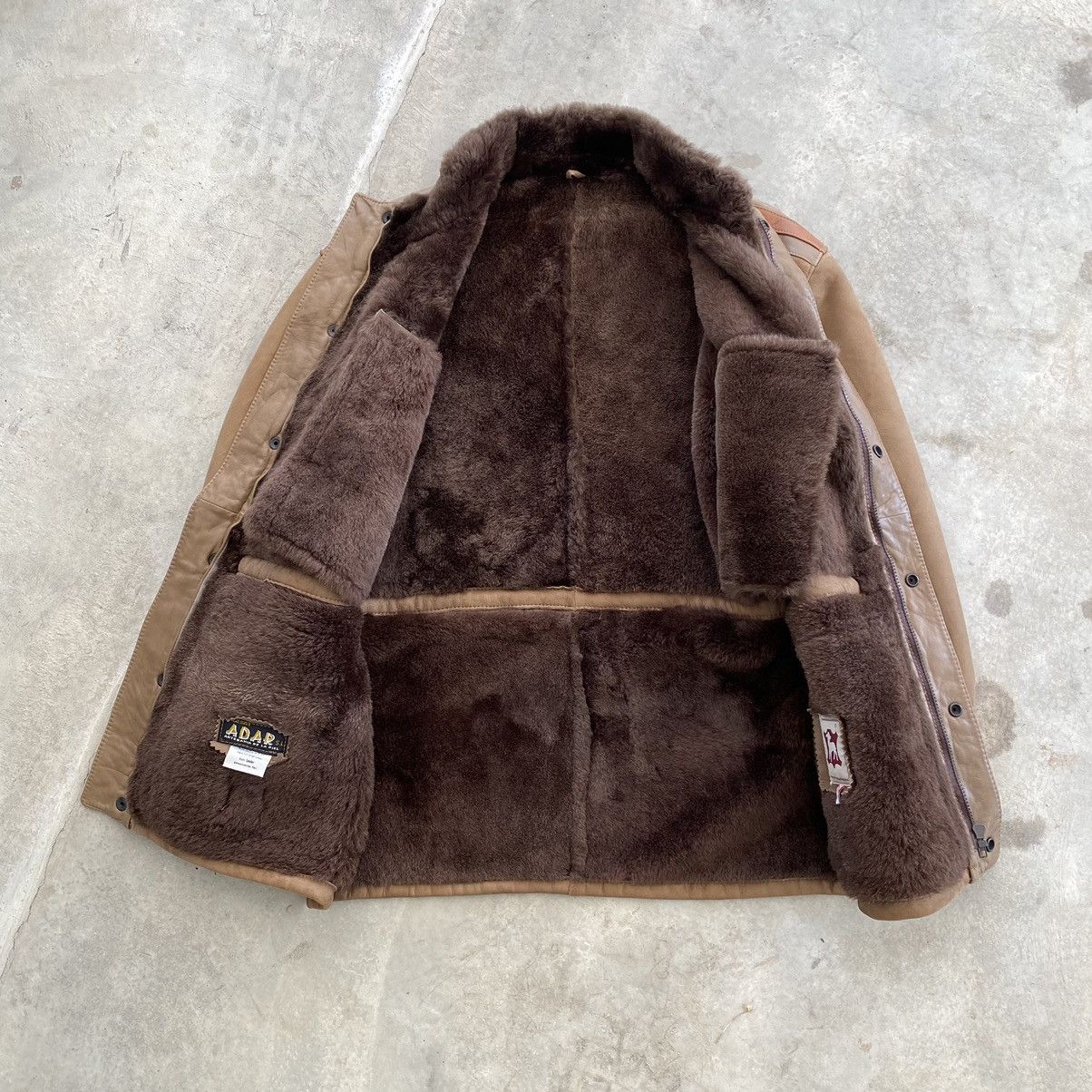Other Artesania De La Piel Sheepskin Zipper Coat Jacket Size US M / EU 48-50 / 2 - 2 Thumbnail