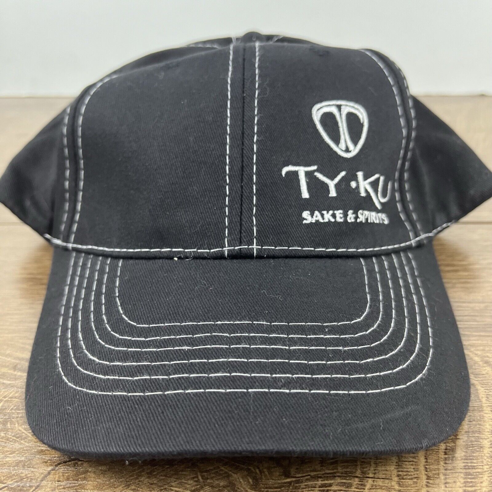 Other Ty Ku Hat Sake and Spirits Cap Hat Black Hat Adjustable Blac Size ONE SIZE - 6 Thumbnail