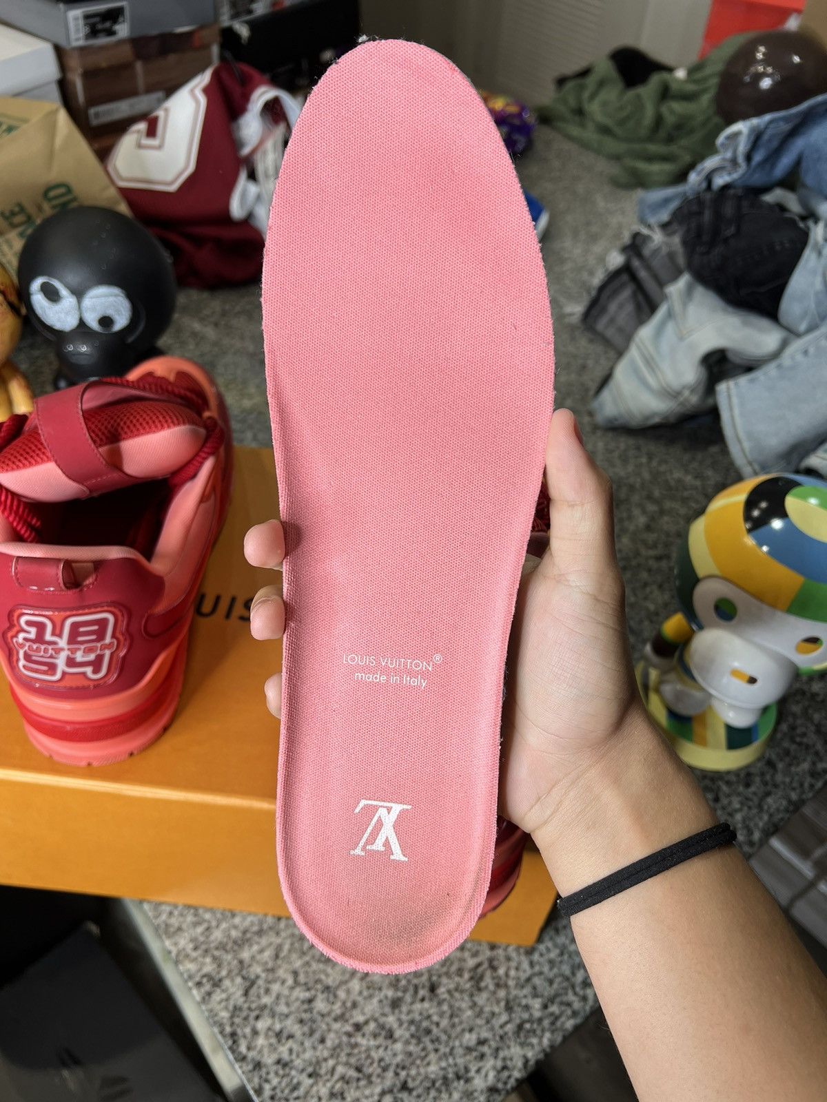 Louis Vuitton Lv Skate Sneaker ‘Red’ Size US 12 / EU 45 - 12 Thumbnail