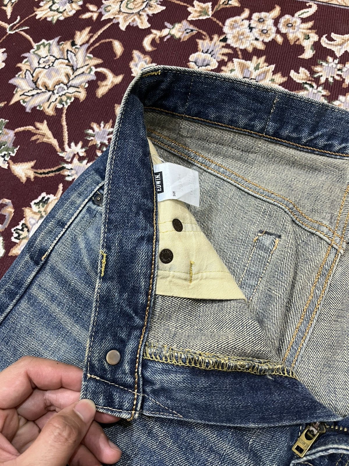 Edwin Vintage Edwin 505x Redline Selvedge Denim Size US 29 - 18 Thumbnail