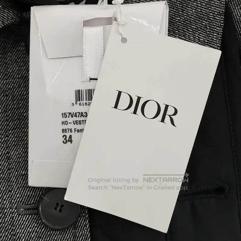 Dior Dior Gray Silk Women's Jacket . Size M / US 6-8 / IT 42-44 - 6 Thumbnail