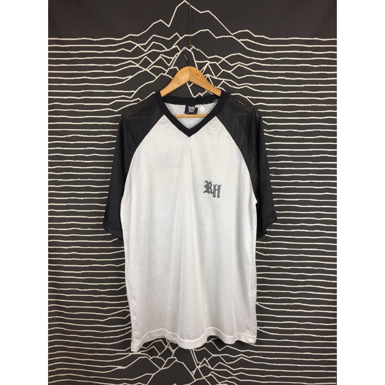 Vintage Vtg Distressed Rollin Hard Lowrider Street Style Mesh Jersey Size US XL / EU 56 / 4 - 6 Thumbnail
