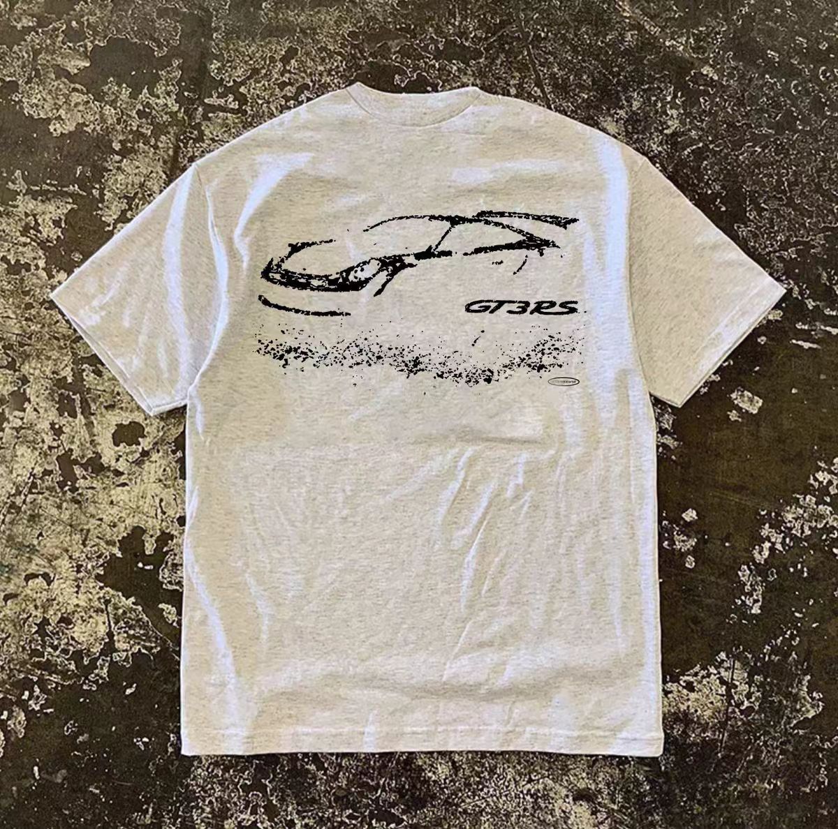 Vintage Gray washed vintage GTR print cotton t-shirt Size US M / EU 48-50 / 2 - 1 Thumbnail