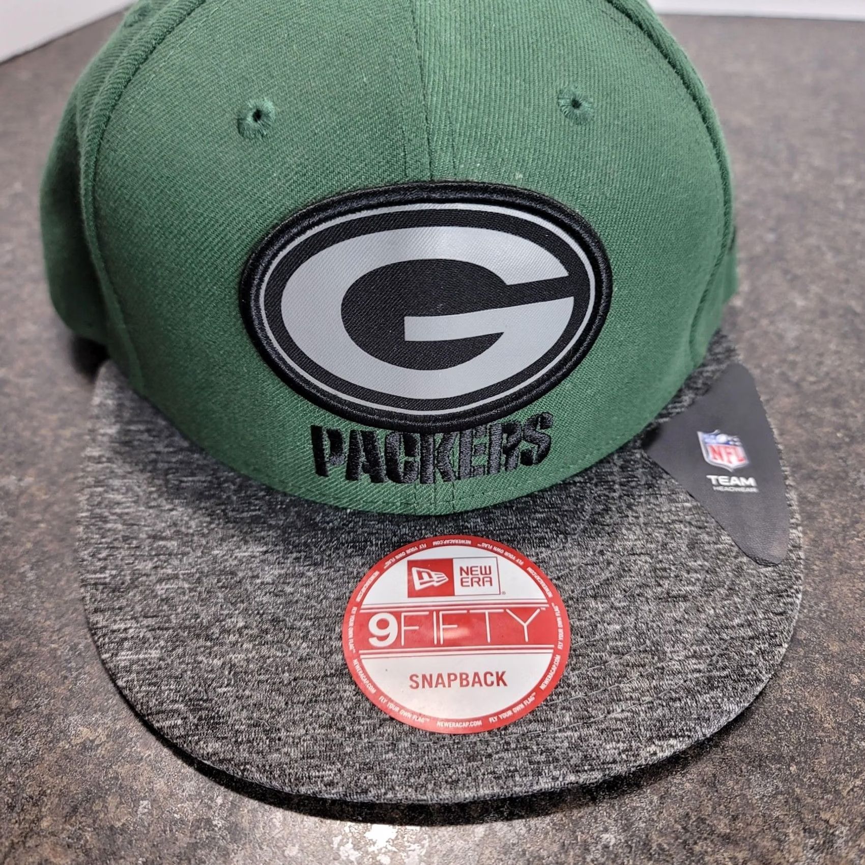 New Era New Era Hat Mens One Size Green Bay Packers Cap Snap Back NFL 9FIFTY Size ONE SIZE - 5 Thumbnail