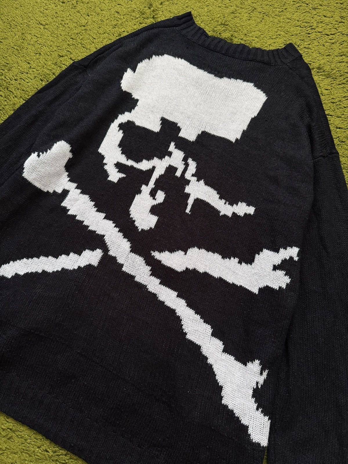 Other Avant Garde grunge skull logo Mastermind inspired sweater Size US XL / EU 56 / 4 - 2 Thumbnail