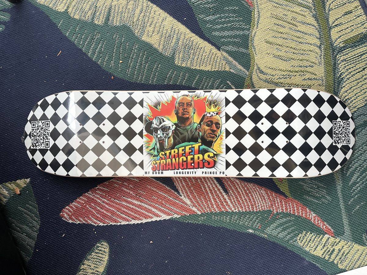 Other LONGEVITY MF DOOM PRINCE PO STREET STRANGERS Checker Skateb Size ONE SIZE - 1 Thumbnail