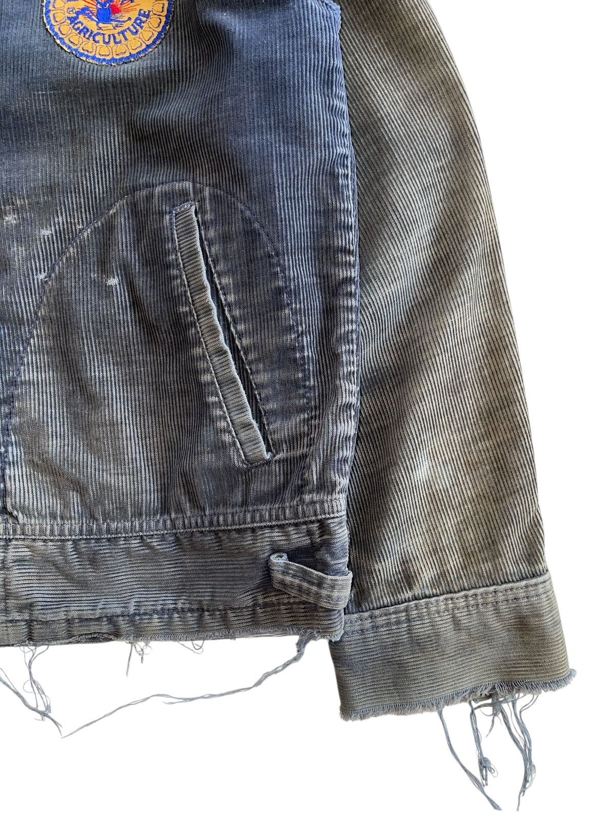 Vintage 70s FFA Texas Diboll Distressed Faded Jacket Size US S / EU 44-46 / 1 - 11 Thumbnail
