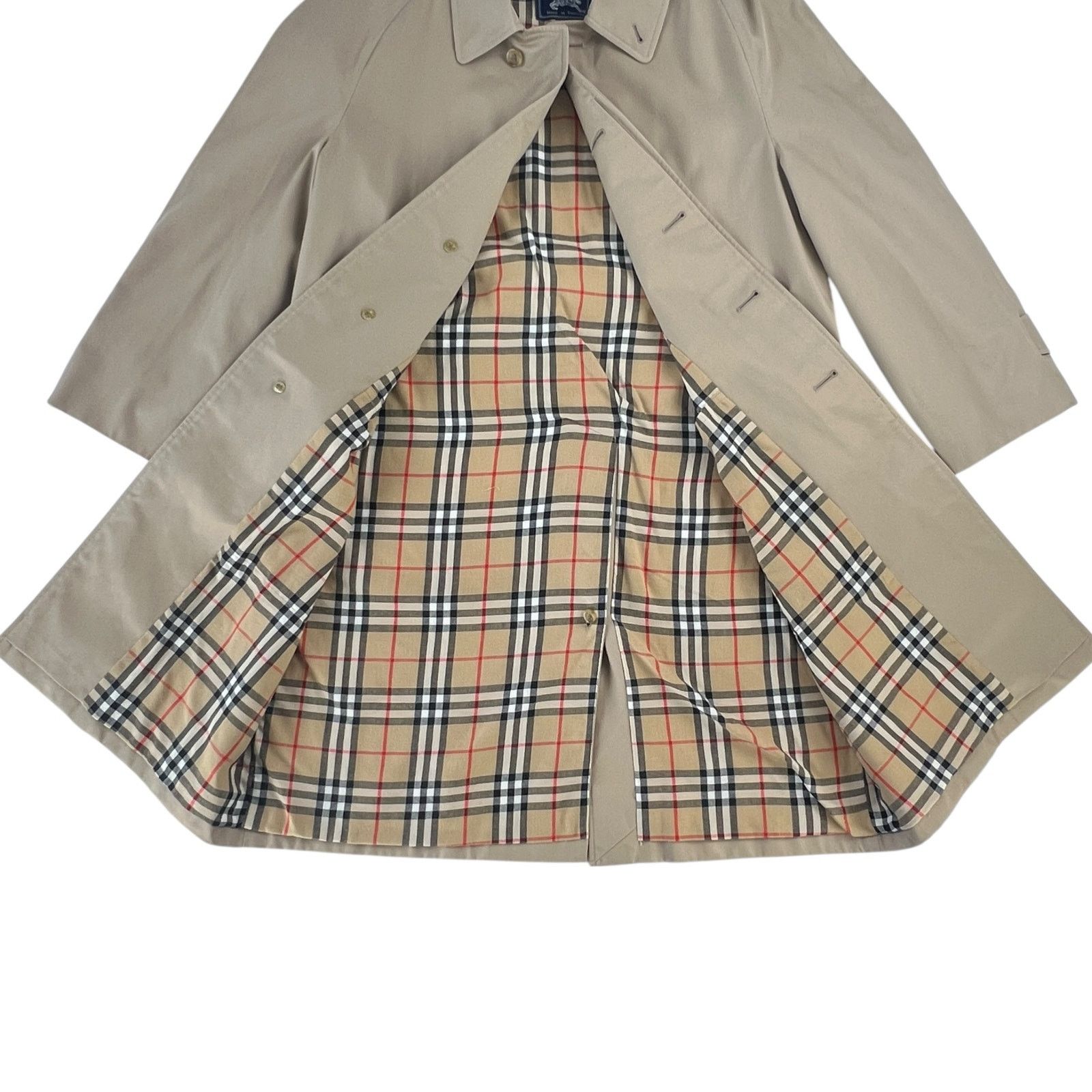 Burberry Burberry Tan Trench Coat Size L / US 10 / IT 46 - 6 Thumbnail