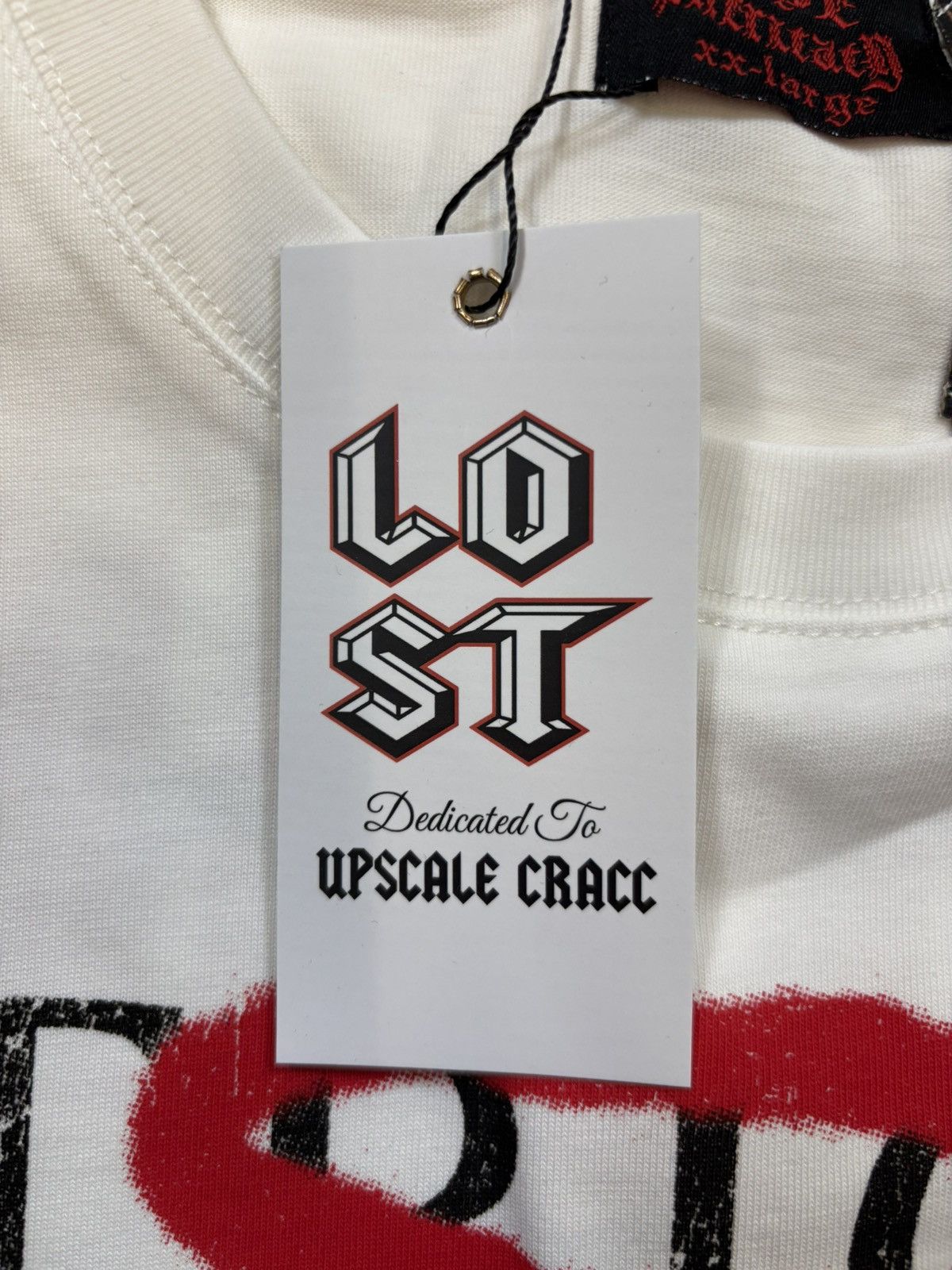 LOST INTRICACY Lost Intricacy Front Page Mag Shirt, White Size US XXL / EU 58 / 5 - 12 Thumbnail
