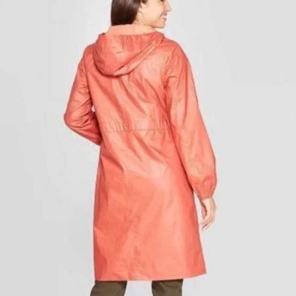 Designer a. new. day. I NWT Colorado Orange Hooded Raincoat Size XS Size XS / US 0-2 / IT 36-38 - 10 Thumbnail