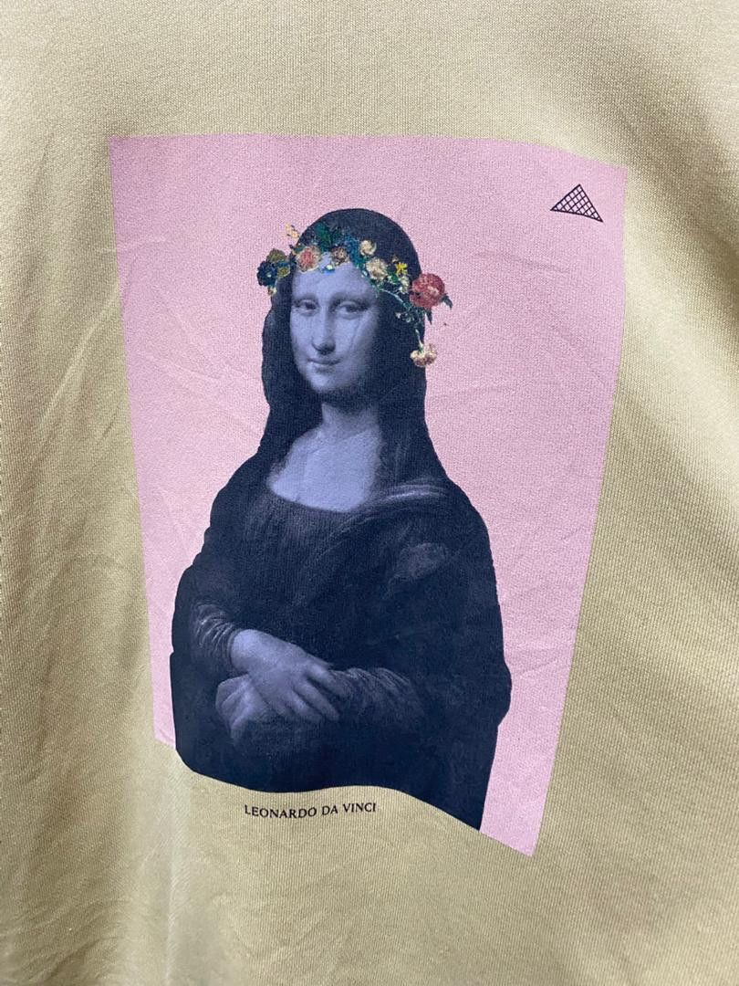 Japanese Brand Unilqo x Mona Lisa Portrait Of Gheradini sweatshirt Size US M / EU 48-50 / 2 - 4 Thumbnail