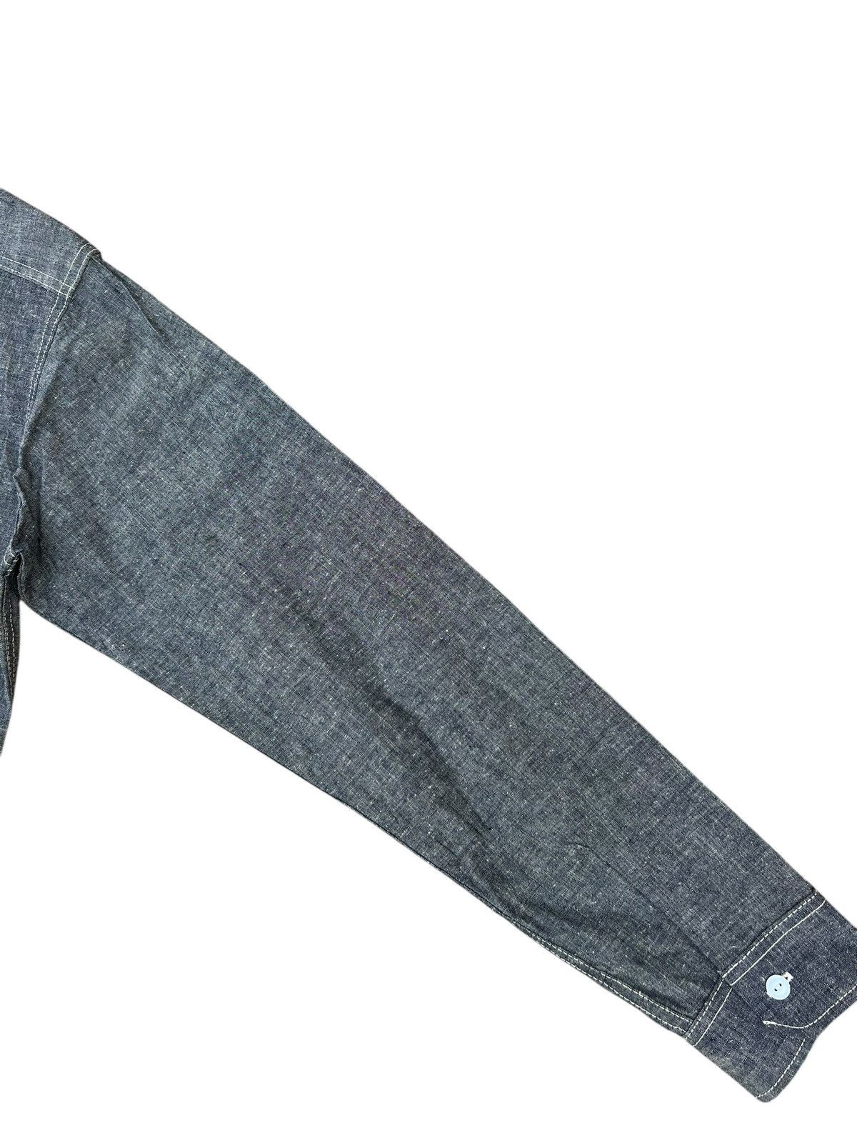45rpm Dope & Drakkar Japan Chambray Work Shirt Size US M / EU 48-50 / 2 - 24 Thumbnail