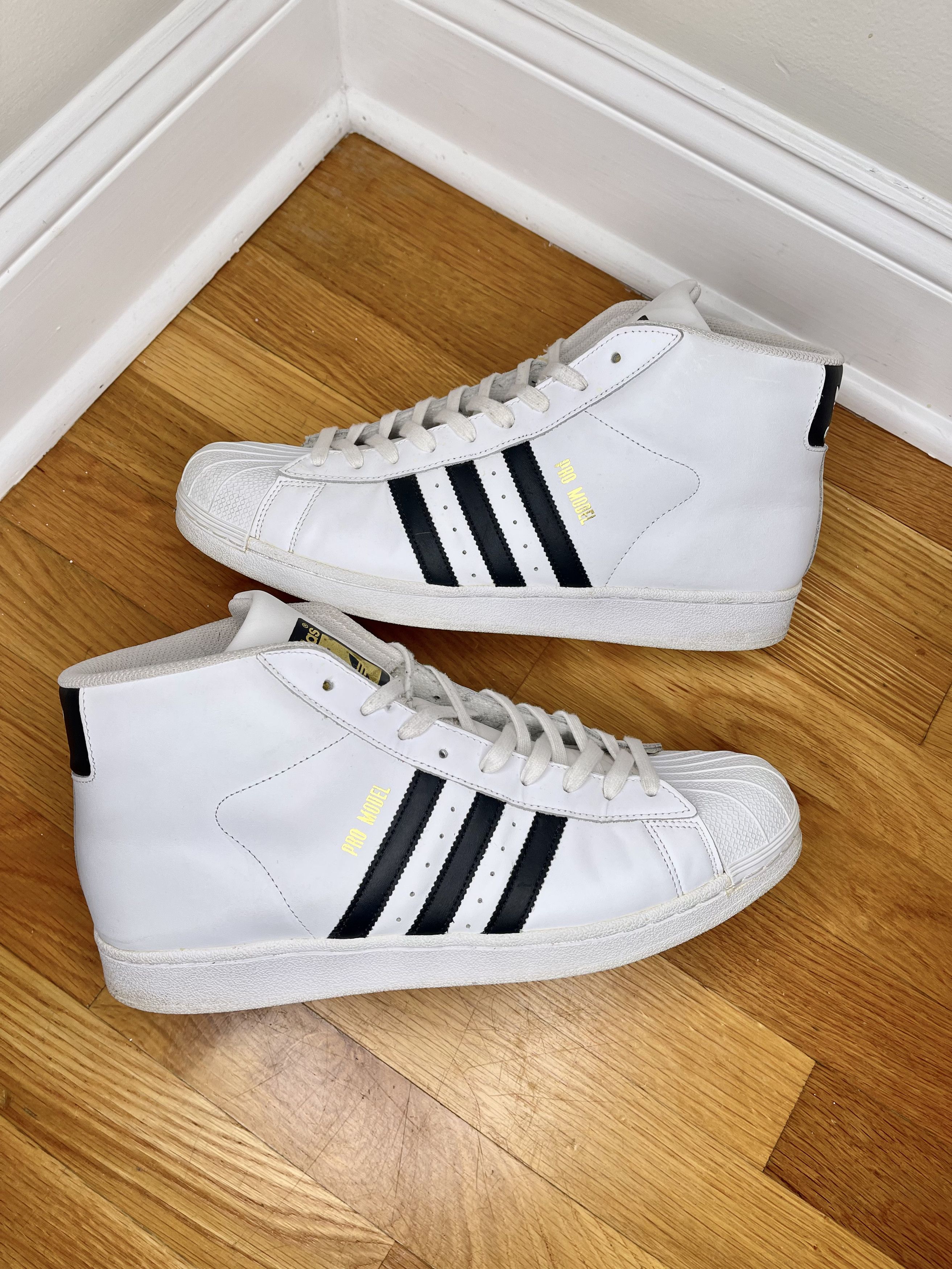 Adidas Adidas OG Pro Model Cloud White 2016 Size US 13 / EU 46 - 3 Thumbnail