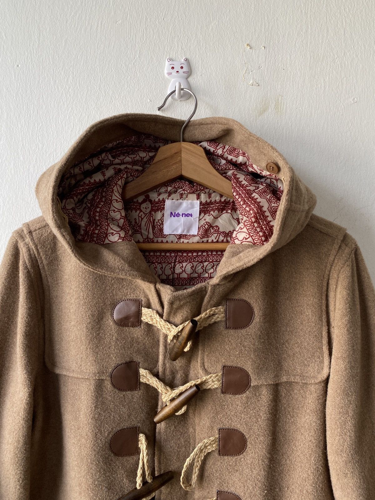 Issey Miyake Net-net Japan By Issey Miyake Wool Duffle Jacket Size US M / EU 48-50 / 2 - 5 Thumbnail