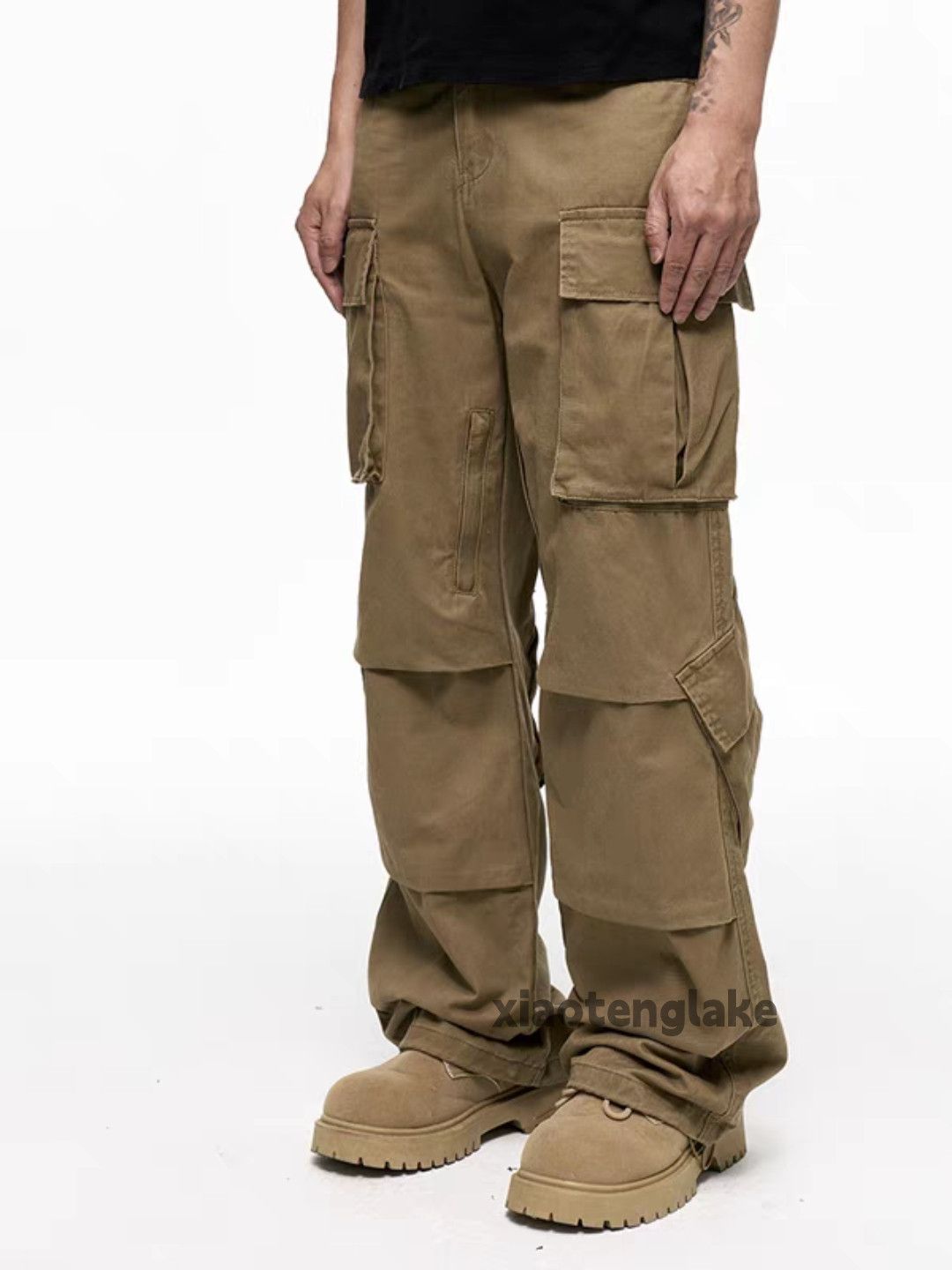 Designer × Japanese Brand × Vintage Unisex utility skate hiphop carpenter work cargo pants Size US 34 / EU 50 - 1 Thumbnail