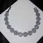 Other Women Sparkling Zircon Smile Bracelet Size ONE SIZE - 4 Thumbnail