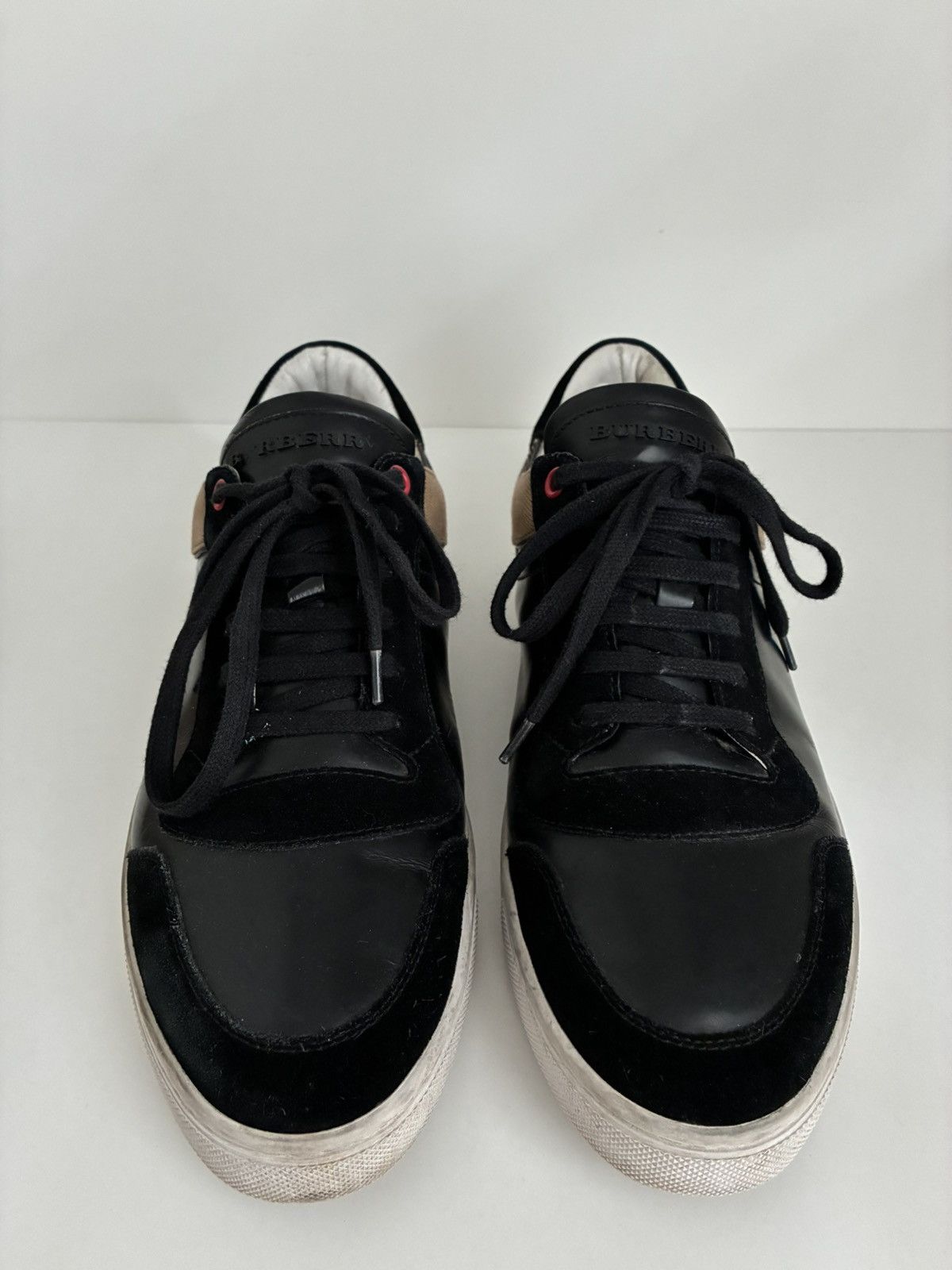 Burberry Burberry low trainers luxury sneakers leather House Check Size US 10 / EU 43 - 3 Thumbnail