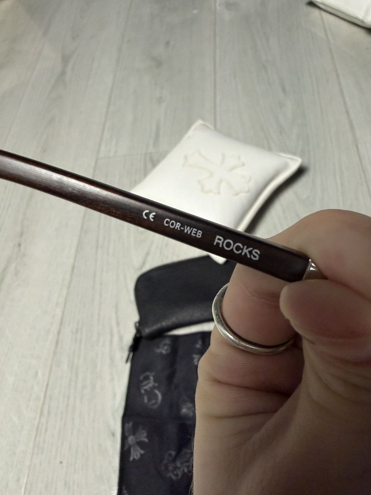 Chrome Hearts Chrome Hearts Wood “Rocks” Glasses Size ONE SIZE - 12 Thumbnail