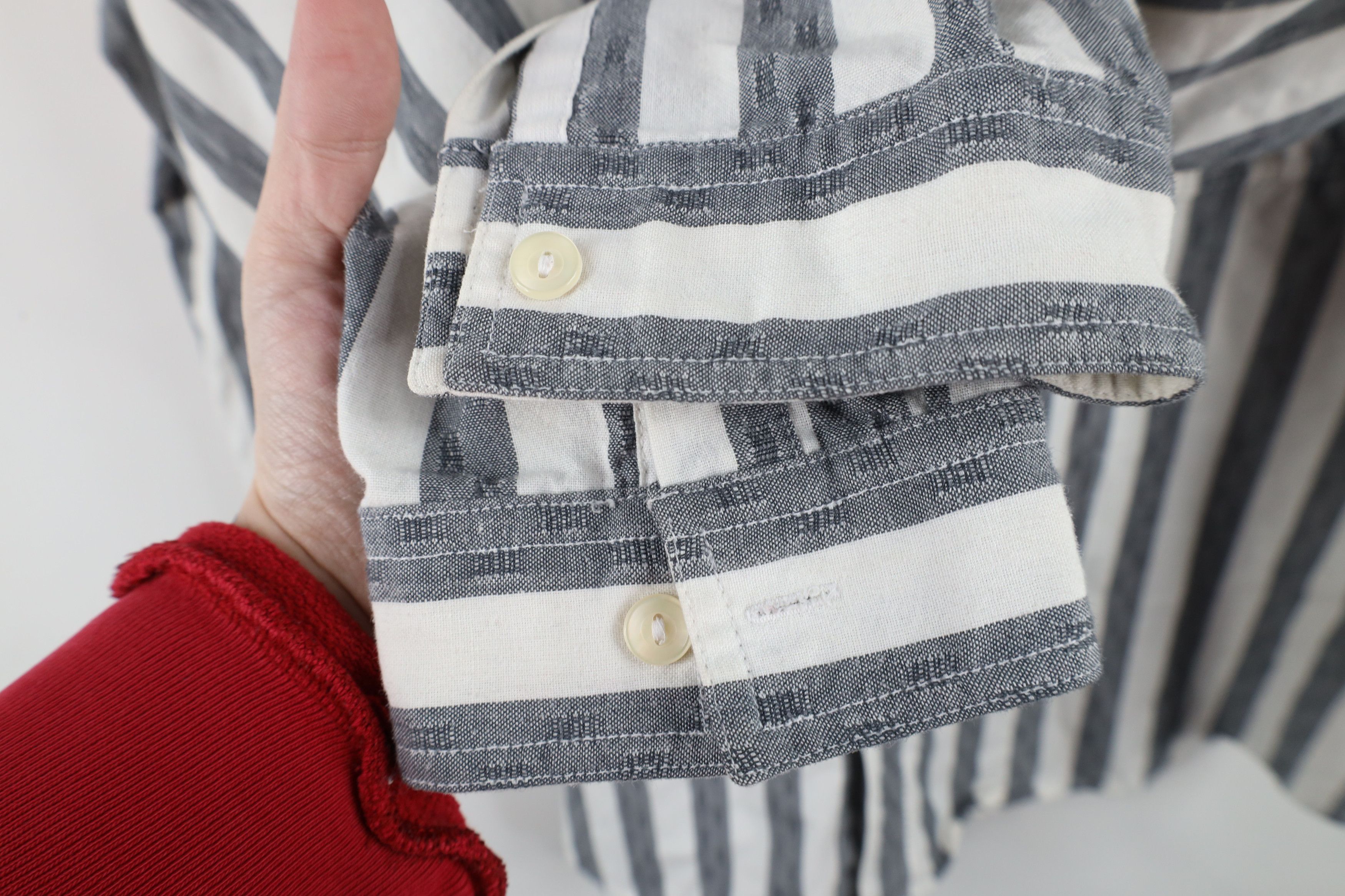 Levi's × Vintage Vintage 80s Levis Silver Label Fit Collared Button Shirt Size US XL / EU 56 / 4 - 6 Thumbnail