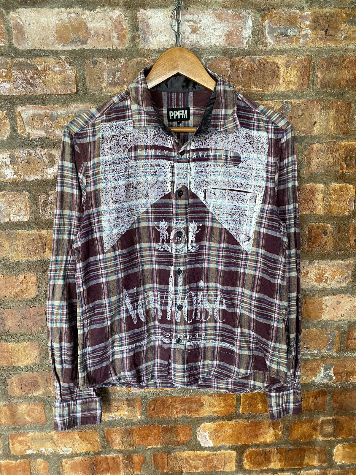 PPFM PPFM Cobain New Noise check flannel Size US M / EU 48-50 / 2 - 2 Thumbnail
